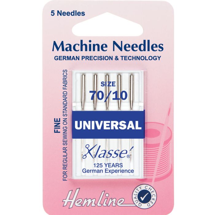 Sewing Machine Needles Universal Fine 70/10 - Abakhan