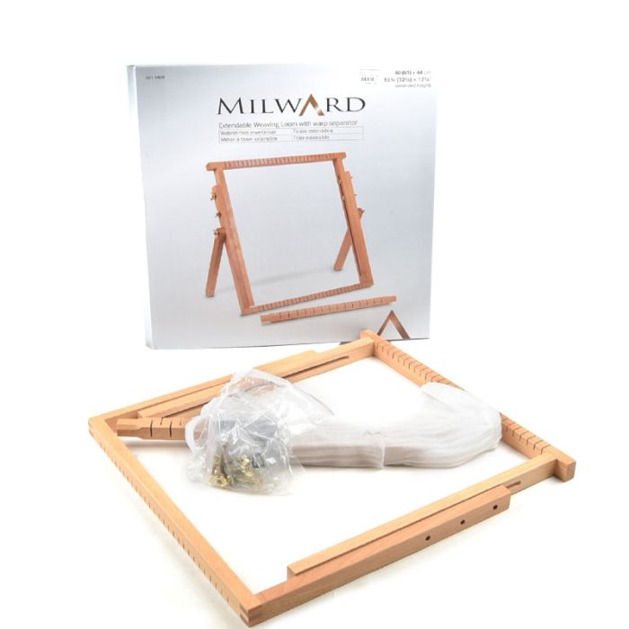 Milward Beech Wood Extendable Weaving Loom 40-61cm