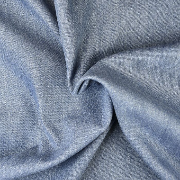 Stretch Denim / Big Dot / Garment Fabric | Oak Fabrics