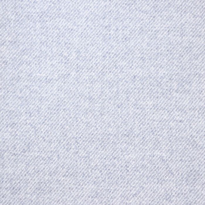 Melange Wool Look Twill Fabric Col 13 Light blue 150CM