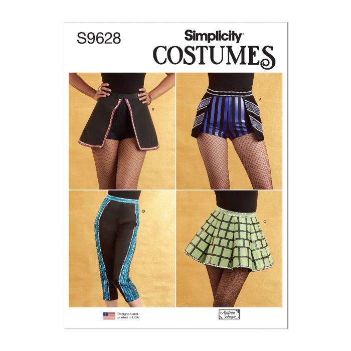 S8378 | Simplicity Sewing Pattern Misses' Knit Pants with Two Leg Widths  and Options for Design Hacking | Simplicity