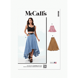McCalls Sewing Pattern 8480 (Y5) Misses Skirt in Three Lengths ...