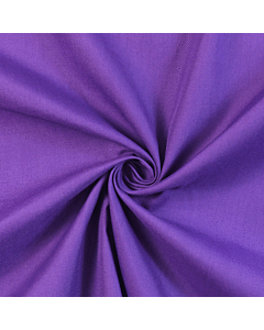 Plain Poly Cotton Fabric 5 metre Value Pack 112 cm