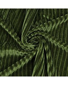 Hi Lo Striped Velvet Fabric 160cm