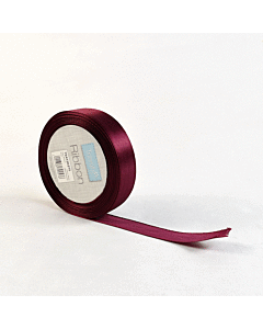 Trimits Reel of Satin Ribbon Wine 20mm x 15m