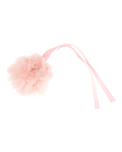 Trimits Small Faux Fur Pom Pom Bright Pink 6cm