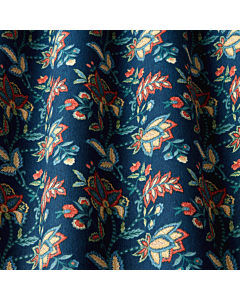 ILIV Maharishi BCI Cotton Curtain and Upholstery Fabric Midnight 137cm