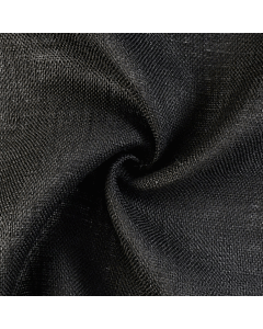 Coloured 10oz Hessian Fabric Black 100cm
