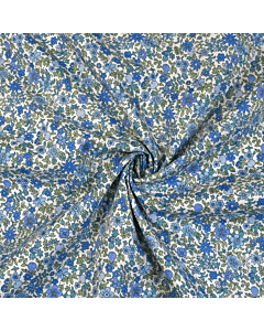 Liberty Tana Lawn Fruit Punch Fabric Blue 138cm