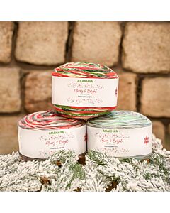 Abakhan Merry & Bright Christmas Yarns - Festive Swirl DK  150g