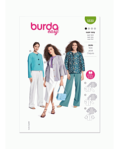Burda Style Pattern 5830 (8-22) Misses Jacket  8-22