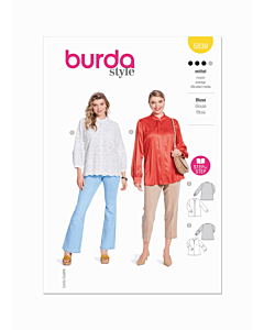 Burda Style Pattern 5839 (18-28) Misses Blouse  18-28