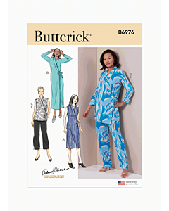 Butterick Sewing Pattern 6976 (B5) Misses' Lounge Set by PalmerPletsch  8-10-12-14-16