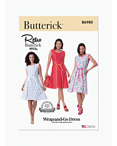Butterick Sewing Pattern 6985 (Y5) Misses' Dress  18-20-22-24-26