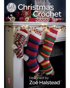 King Cole Christmas Crochet Book 1  