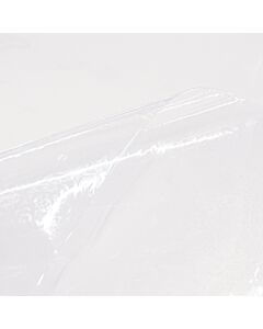 Clear Glass Transparent PVC 150 Micron Clear 140cm