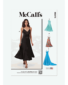 McCalls Sewing Pattern 8475 (AA) Misses and Womens Dresses  10-18