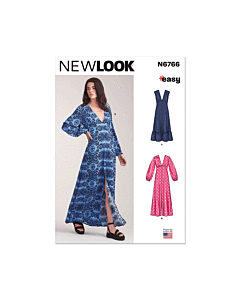 New Look Sewing Pattern 6766 Misses' Dresses  8-10-12-14-16-18