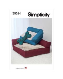Simplicity Sewing Pattern 9524 (OS) - Pet Beds & Stuffed Pillow Toy One Size