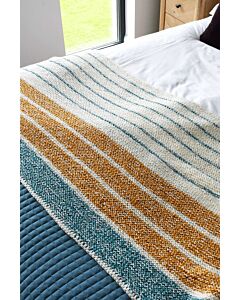 Heirloom Stripe Blanket Knit-Along by Emma Munn in WoolBox Imagine Classic Anti-Pilling DK