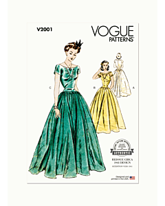 Vogue Sewing Pattern V2001 (Y5) Misses' Dress  18-20-22-24-26