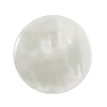 Milward Carded Buttons Pearl White 25mm Pack of 2