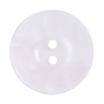 Milward Carded Buttons Round 2 Hole White 17mm Pack of 3