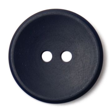 Milward Carded Buttons Rimmed 2 Hole Navy 20mm Pack of 3