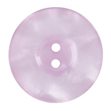 Milward Carded Buttons Round Peralescent 2 Hole Lilac 22mm Pack of 2
