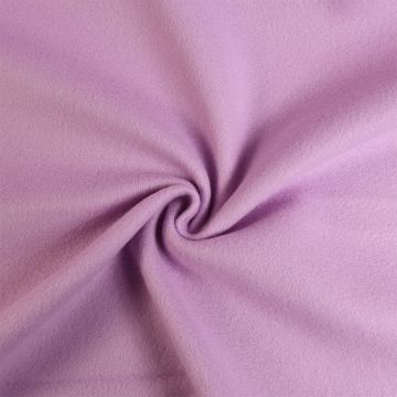100% Polyester Sweatshirt Fabric Lilac 180cm