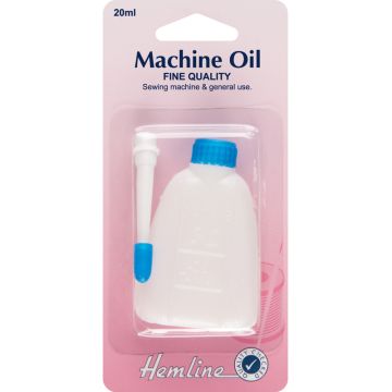 Hemline Sewing Machine Oil  20ml