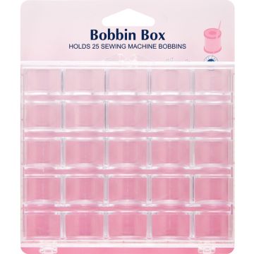 Hemline Plastic Bobbin Box  