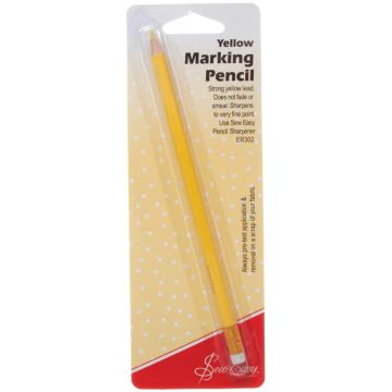 Sew Easy Template Marking Pencil Yellow 