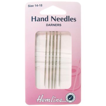 Hemline Darning Needles  14 To 18