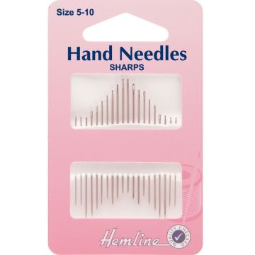 Hemline General Purpose Needles Sharps  5 to 10