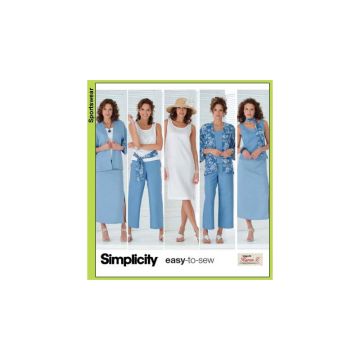 Simplicity Sewing Pattern 4552 (AA) - Misses Separates 10-18 SS4552.AA 10 to 18