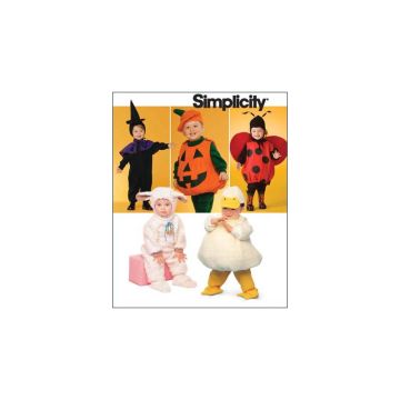 Simplicity Sewing Pattern 2788 (A) - Toddlers Costumes Age 6 Months-4 SS2788.A Age 6months-4