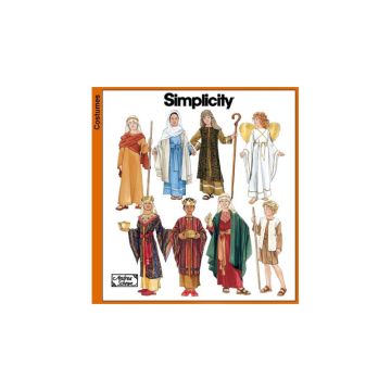 Simplicity Sewing Pattern 4797 (A) - Unisex Childrens Costumes S-L SS4797.A S M L
