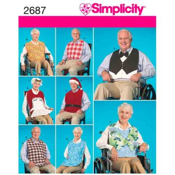Simplicity Sewing Pattern 2687 (OS) - Crafts One Size SS2687.OS ONE SIZE