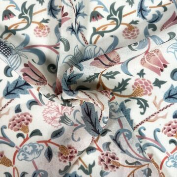 William Morris Evenlode Chiffon Fabric Multi 145cm