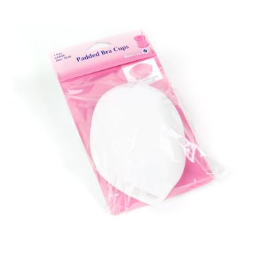 Padded Bra Cups Small White 