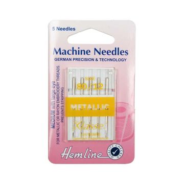 Sewing Machine Needles Metalfil  80/12
