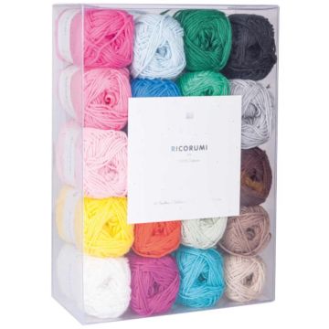 Ricorumi DK 20 Piece Yarn Colour Pack Multi 001 - 660g
