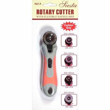 Siesta Rotary Cutter with Flexible Safeguard  28mm