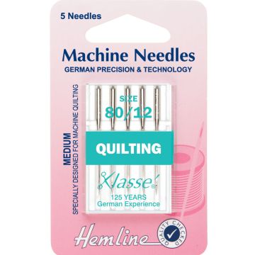 Sewing Machine Needles Quilting  Medium 80/12