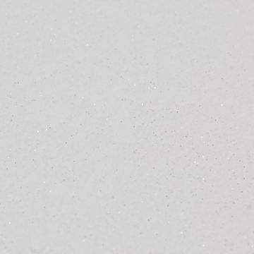 Acrylic Glitter Felt White 23 x 30cm