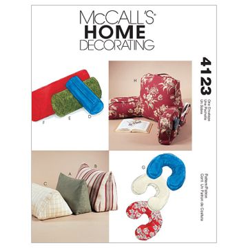 McCall's Sewing Pattern Home Decoration//M4123//One Size M4123 One Size
