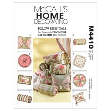 McCall's Sewing Pattern Home Decoration M4410 ONE SIZE