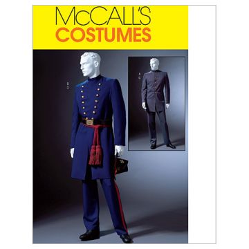 McCall's Sewing Pattern Mens Costumes M4745 XL-XXXL