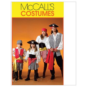 McCall's Sewing Pattern Unisex Childrens Costumes M4952 Age 3-8